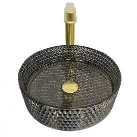 Раковина накладна VBI Sepino Black (VBI-016301)