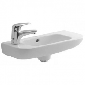 Раковина підвісна Duravit D-Code 500х220 отвір зліва білий