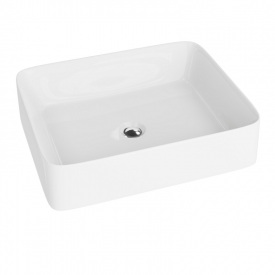 Умивальник накладний Lavita Luneza Grande 515x410 білий (5900378301585)