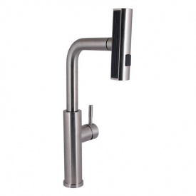 Змішувач для кухні Lidz Aria 015FLT Nickel (LDARI015FLTNKS37643)