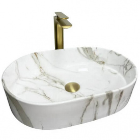 Раковина VBI Verona 50 Aiax Glossy білий VBI-011312