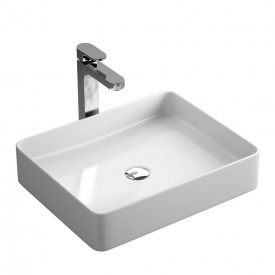 Раковина накладна Koller Pool Kvadro 510x405x110 мм білий (1810120112)