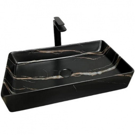 Раковина VBI Triest Stone чорний VBI-012701