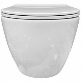 Унітаз підвісний VBI Vulcano White M білий глянцевий (VBI-020420)