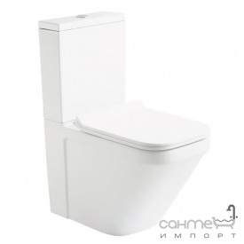 Унитаз-компакт безободковый Devit UP 3010120 белый