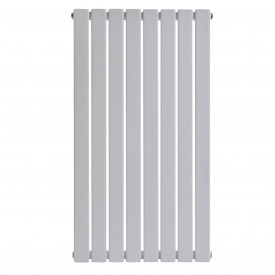 Вертикальний дизайнерський радіатор Arttidesign Livorno ІІ 8/1800/544/50 білий матовий (LV II.8.180.54.5.W)