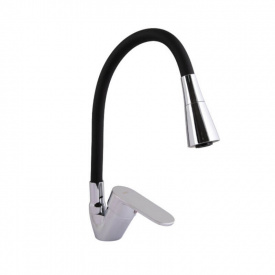 Змішувач для кухні Lidz Tani 008F3 Black/Chrome (LDTAN008F3BCR39484)