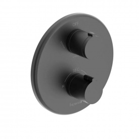 Змішувач прихованого монтажу Imprese Kucera чорний матовий (f04603410AD)