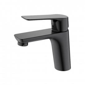 Змішувач для умивальника Koller Pool Kvadro Start, чорний матовий
