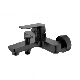 Змішувач для ванни Koller Pool Kvadro Start, чорний матовий