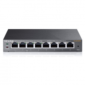 Комутатор TP-Link TL-SG108PE 8xGE (4xPoE), 55Вт