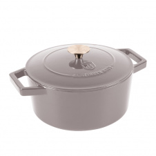Кастрюля Berlinger Haus Taupe Collection 24 см 4.35 л Серо-бежевый (BH-6525)