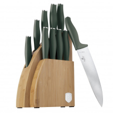 Набор ножей Berlinger Haus Matte Green 10 предметов Зеленый (BH-3123)