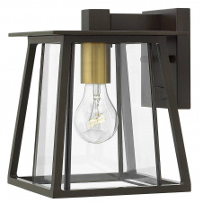 Вуличне бра Hinkley Lighting Walker 19x24.1 см Бронзово-коричневий (HK-WALKER2-S)