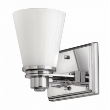 Бра для ванної кімнати Hinkley Lighting Avon 18.4x19.1 см Хром (HK-AVON1-BATH)