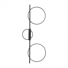 Люстра Nowodvorski Circolo Led 30x100x12 см Чорний (Now10866)