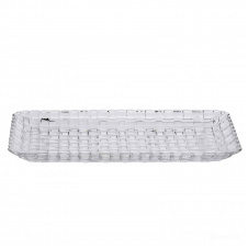 Блюдо для закусок YIWU 25x12.5x1.5 см Прозрачный (HP-YH-33)