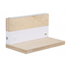 Настінний світильник Candellux Anet 25x14 см Бежево-білий (22-03386)