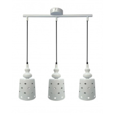 Люстра Candellux Hamp 51x125 см Білий (33-51943)