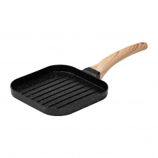 Сковорода-гриль с антипригарным покрытием Breakfast 18.3x18.1x2 см Черный (HP39568B)
