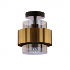 Стельовий світильник Candellux Spiega 18x22 см Чорний (31-09487)
