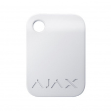 Фото - Захищений безконтактний брелок Ajax Tag white (комплект 3 шт.) для клавіатури KeyPad Plus Захищений безконтактний брелок Ajax Tag white (комплект 3 шт.) для клавіатури KeyPad Plus