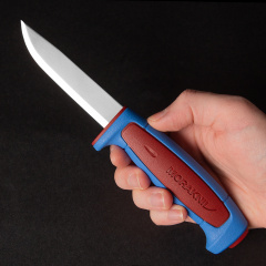 Ніж Morakniv Basic 546 Limited Edition 2025 9.1 см Бордово-синій (14502) Запоріжжя