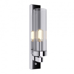 Бра PikArt Crystal 10x31 см Сріблясто-прозорий (23396-1) Київ