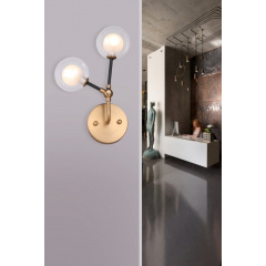 Бра Laguna Lighting 427 28.5x30 см Золотистий (42761-02) Чорноморськ