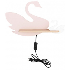 Настінний світильник Candellux Swan 44x27 см Коричневво-рожевий (21-05557) Павлоград