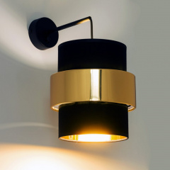 Бра TK Lighting Calisto 20x33 см Чорний (TK4708) Полтава