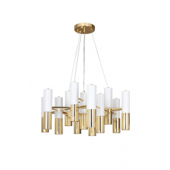 Люстра WunderLicht M 72x115 см Золотисто-білий (M-11804-413WH) Ірпінь