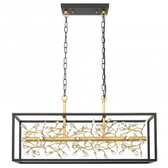 Люстра Zuma Line Spring 76x25.5x39 см Золотистий (ZuP0578-06C-P7TF) Хмельницький
