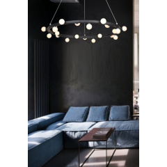Люстра Laguna Lighting 435 83x25 см Чорний (43563-42) Чернігів