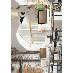 Бра Candellux Durio 30x14.5 см Сріблясто-чорний (21-53589) Обухів