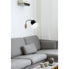 Бра Candellux Rupi 27x22 см Черно-коричневый (21-76687) Лосиновка