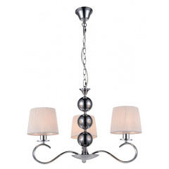 Люстра Candellux Clara 60x110 см Бело-серебристый (33-21618) Бучач