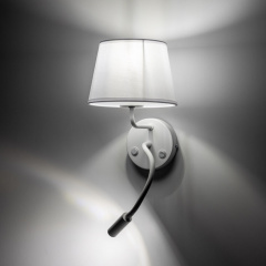 Бра TK Lighting Maja 40x19 см Білий (TK10080) Ірпінь