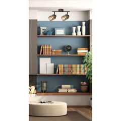 Спот Candellux Canabera 36x19 см Черный (92-81766) Хмельник