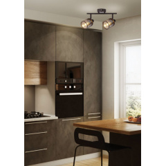 Спот Candellux Canabera 36x19 см Черный (92-81766) Хмельник