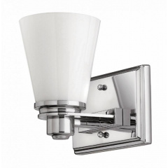 Бра для ванної кімнати Hinkley Lighting Avon 18.4x19.1 см Хром (HK-AVON1-BATH) Вишневе