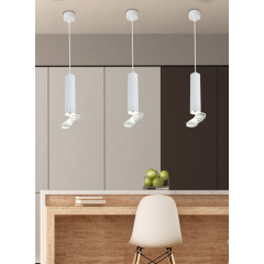 Люстра Candellux Tuba 6x100 см Білий (31-77707) Лозова