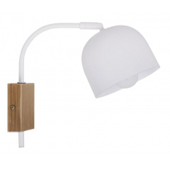 Бра Candellux Rupi 27x22 см Біло-коричневий (21-75482) Київ