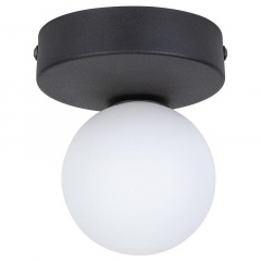 Стельовий світильник TK Lighting Bianca 16x12x15 см Біло-чорний (TK5681) Прилуки