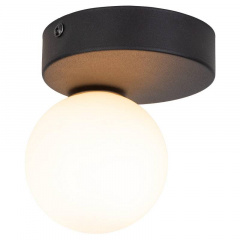 Стельовий світильник TK Lighting Bianca 16x12x15 см Біло-чорний (TK5681) Прилуки