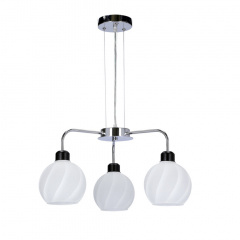 Люстра Candellux Larix 58x115 см Хром (33-23834) Васильків