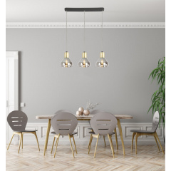 Люстра Candellux Gregory 70x120 см Золотистий (33-79008) Броди