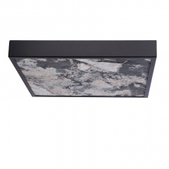 Стельовий світильник Candellux Luxan 39x39x5 см Чорний (10-14559) Виноградів
