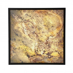 Стельовий світильник Candellux Luxan 39x39x5 см Чорний (10-17079) Київ