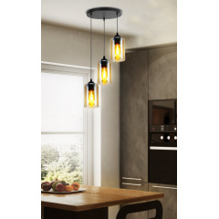Люстра Candellux Bistro 35x100 см Чорний (33-00576) Павлоград